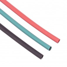 Shrink Tubing 3mm Red - Black - Green