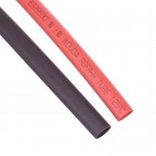 Shrink Tubing 6mm Red - Black