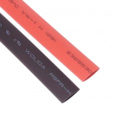 Shrink Tubing 10mm Red - Black