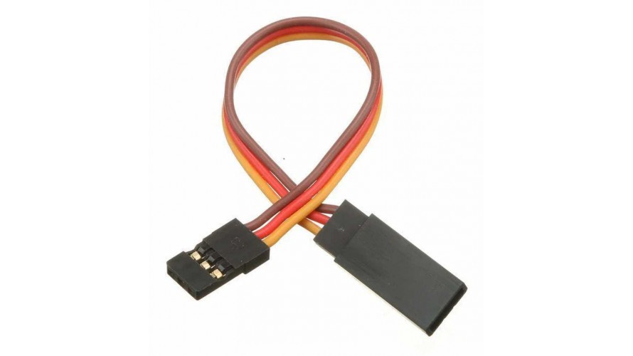 JR Servo Extension Compatible Lead 100mm (4") 22AWG ATS-2002-100