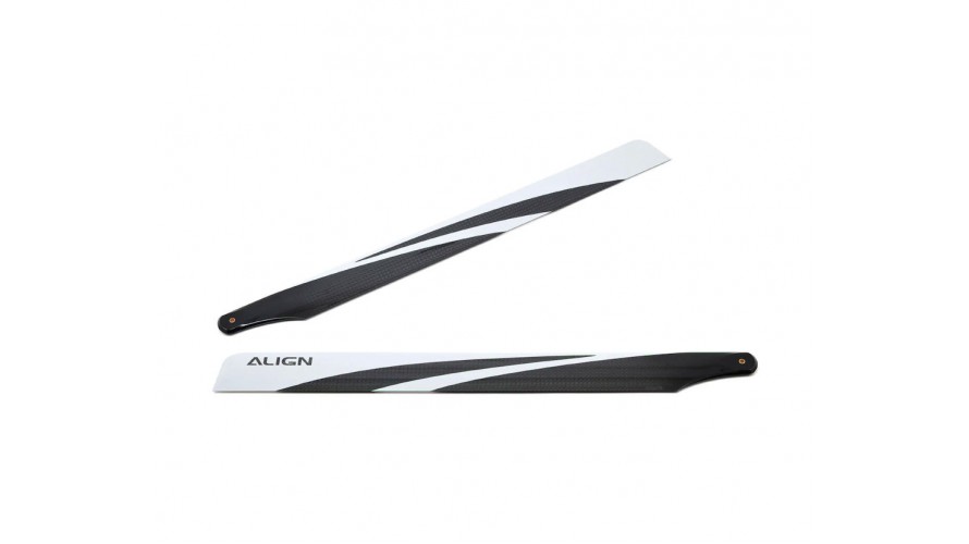 T-REX 425 Carbon Fiber Blades - Black HD420F by Align