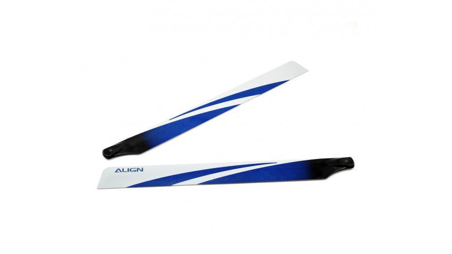 Align T-REX 425 Carbon Fiber Blades - Blue HD420G