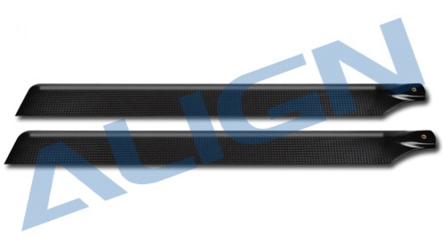 T-REX 425 Carbon Fiber Blades - Black HD420K by Align
