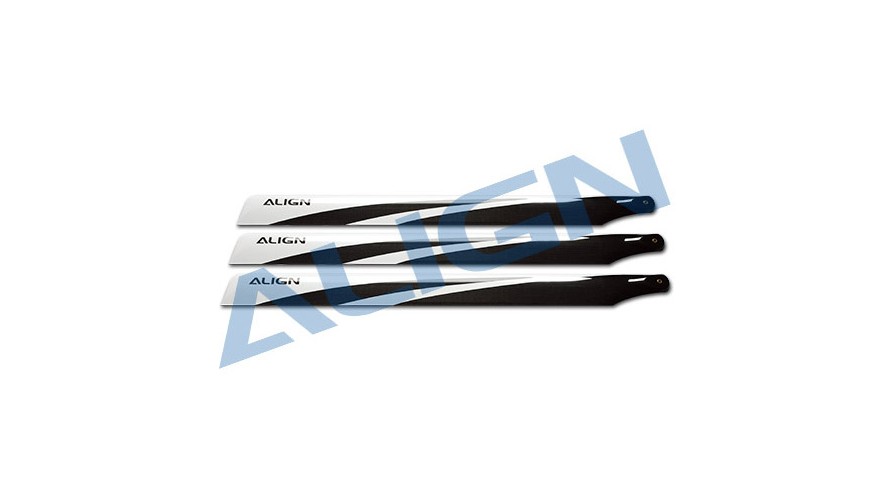 T-REX 690 Carbon Fiber 3 Blade Set HD690D by Align