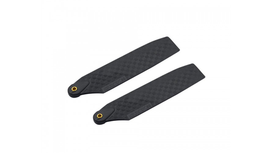 OXY4 68mm Tail Blade - Carbon Look Black OSP-1051-3 by Lynx Heli Innovations