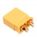 XT30 Male Connectors for ESC 5 CT EPB-1164 by Amass