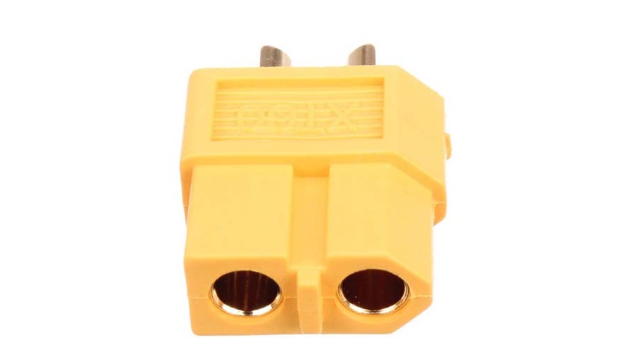 XT60 Female Connectors for Battery 5 CT EPB-9108 by Amass