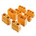 XT90 Connectors with Caps 2 Pairs EPB-9136 by Amass