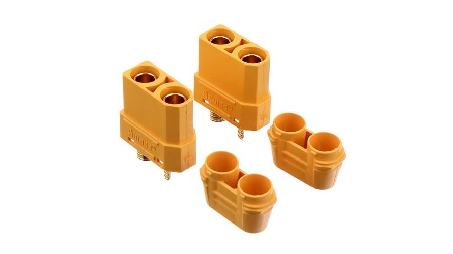 XT90 Female Connectors for Battery 2 CT EPB-9137 by Amass