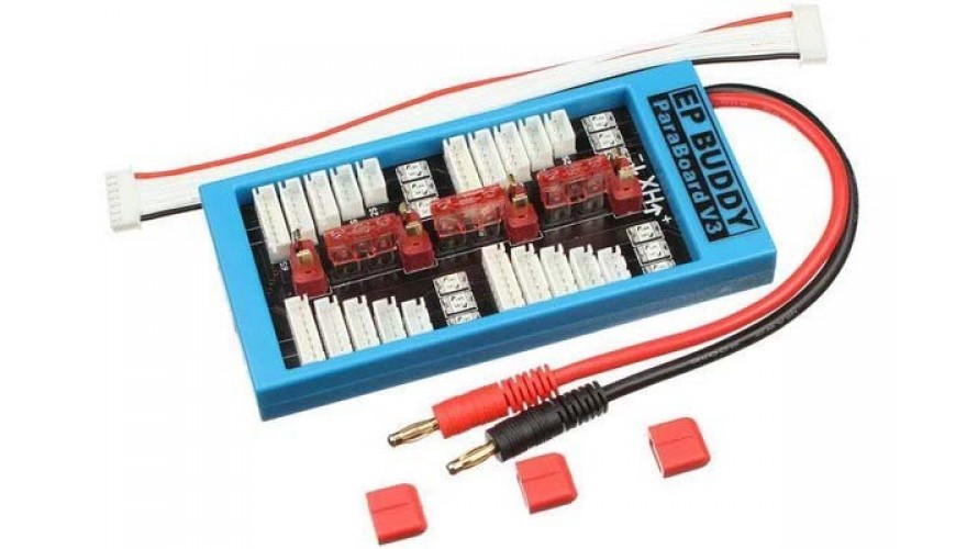 T Plug-F Safe 40A ParaBoard V3 - 4mm Bullet Main Lead