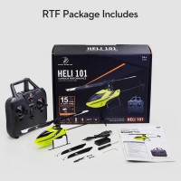 First Step RC Heli 101 RTF Ready to Fly Helicopter Kit - Yellow