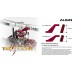 Align T-REX 760X F3C Super Combo - Red RH76E10A by Align