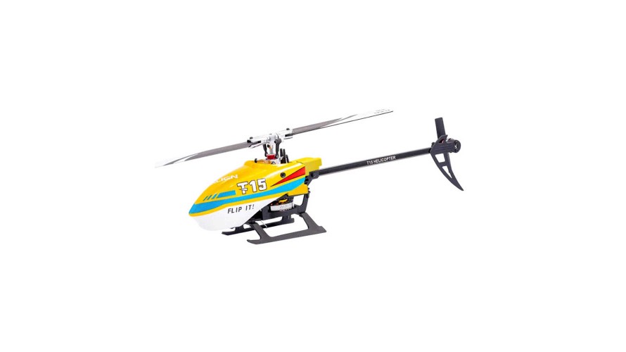 ALIGN T-REX T15 Combo Yellow Bind and Fly BNF RH15E22XW