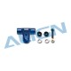 T-REX 450DFC Main Rotor Housing Set - Blue