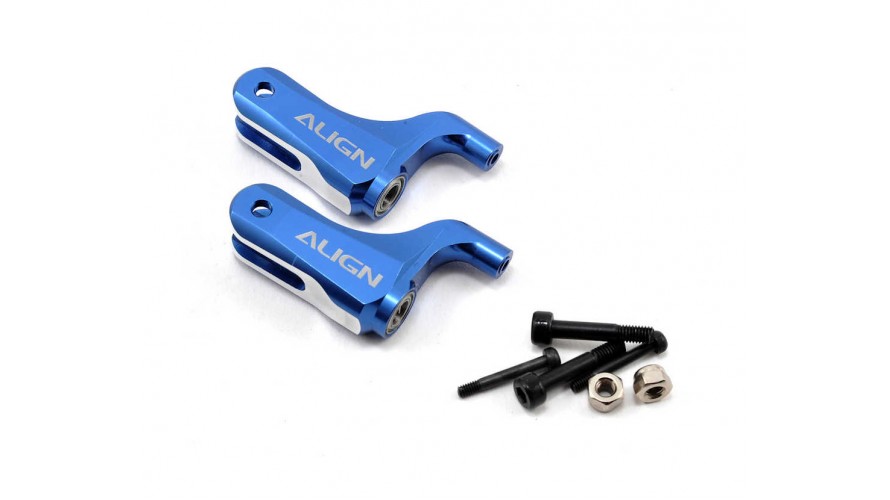 T-REX 450DFC Main Rotor Holder Set - Blue H45164QN by Align