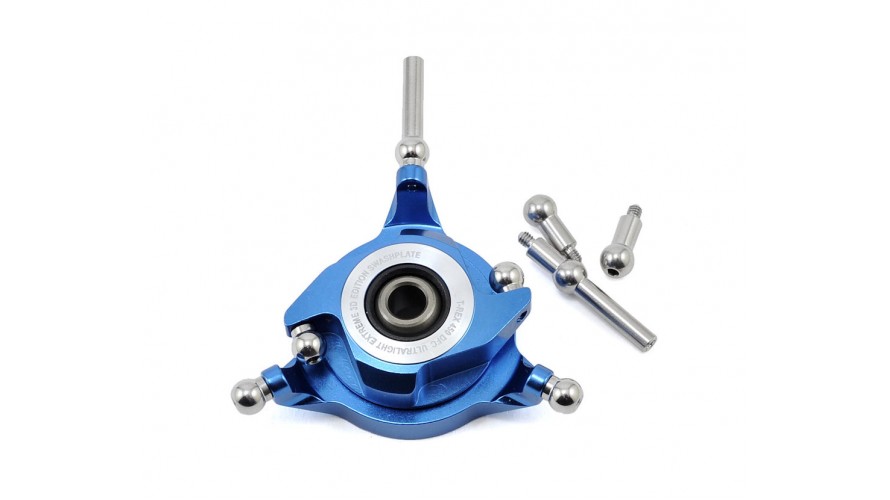 T-REX 450DFC CCPM Metal Swashplate - Blue H45H007XN by Align