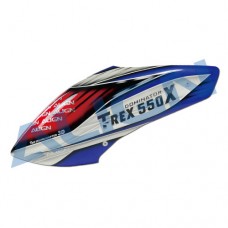 ALIGN T-REX 550X Painted Canopy (Blue)