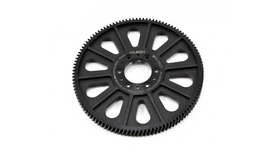 ALIGN T-REX 550X - 650 CNC Slant Thread Main Drive Gear 112T H60G001XXW
