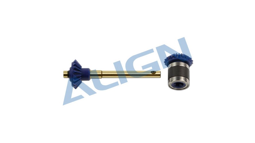 T-REX 700 TiN Torque Tube Rear Drive Gear Set M1.25 19T HE1G006XX by Align
