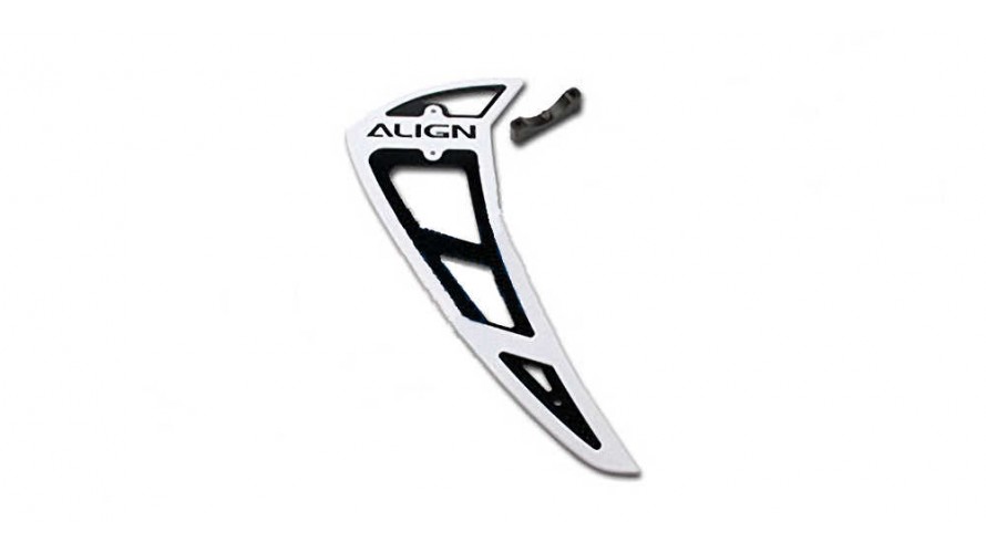 T-REX 800E PRO Vertical Stabilizer - White H80T014XX by Align