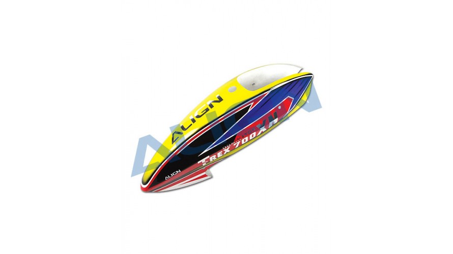 T-REX 700XN Painted Canopy - Yellow HC7071