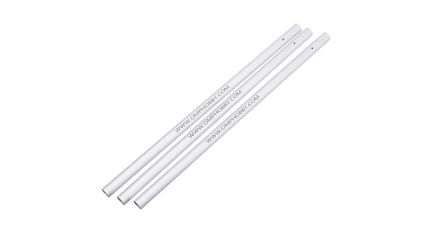OMPHOBBY M2 V1 Aluminum Tail Boom Set - Silver