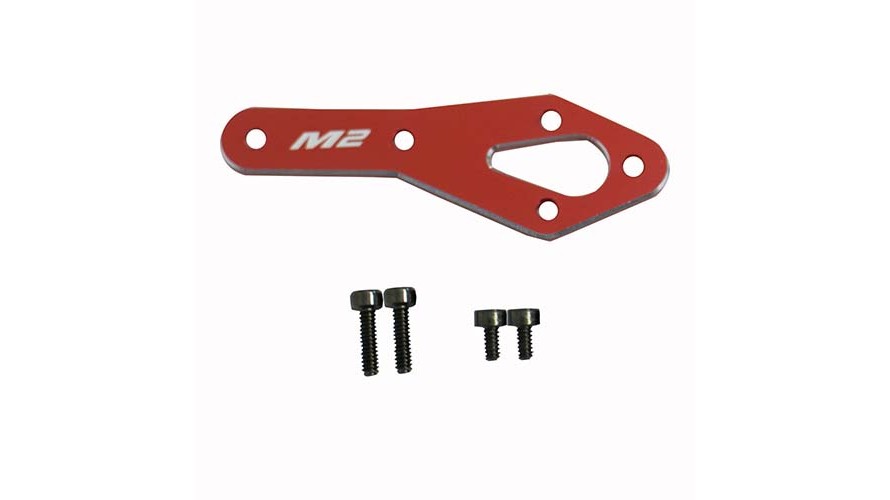 OMP Hobby M2 v2 Tail Motor Reinforcement Plate - Orange OSHM2123