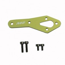 OMP Hobby M2 v2 Tail Motor Reinforcement Plate - Yellow