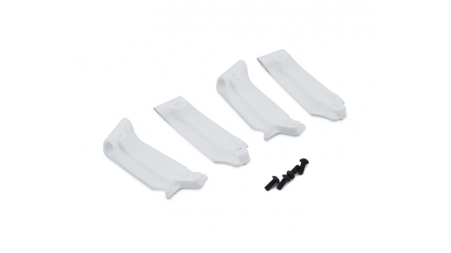 OXY5 Plastic Landing Gear Strut White OSP-1407 by LYNX Heli Innovations
