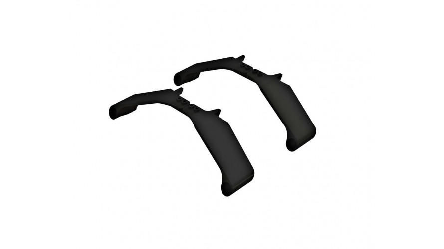 OXY5 Plastic Landing Gear Strut Black OSP-1417 by LYNX Heli Innovations