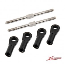 XL Titanium Rotor Head Linkage Rod Set