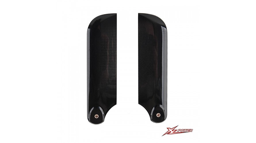 XL Carbon Fiber Tail Blades 105mm XL70T22 XL Carbon Fiber Tail Blades 105mm XL70T22