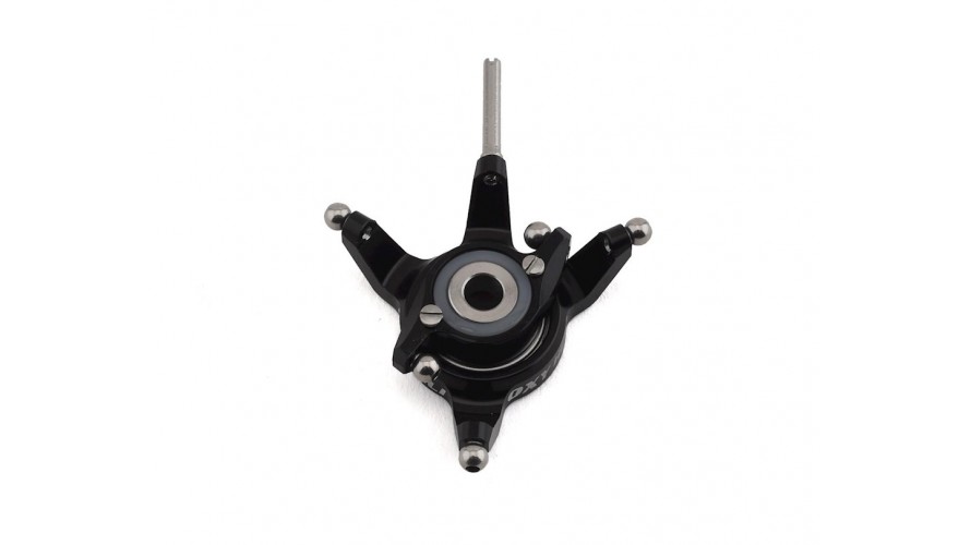 OXY2 CNC Aluminum Swashplate Black OSP-1250 by LYNX Heli Innovations