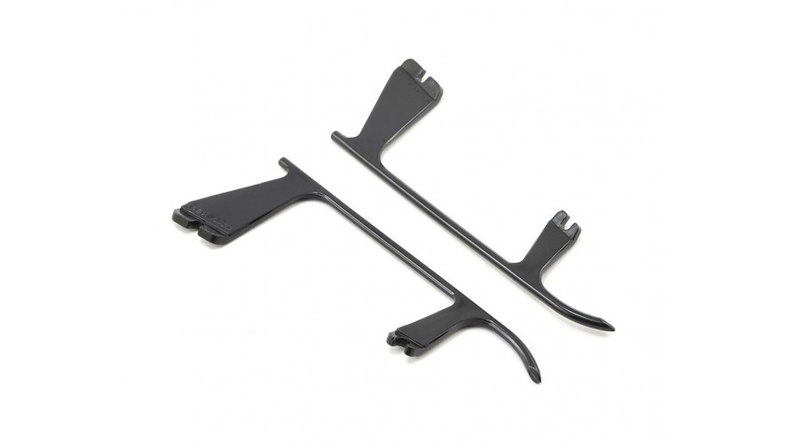OXY2 Landing Skid Black SP-OXY2-023 by LYNX Heli Innovations