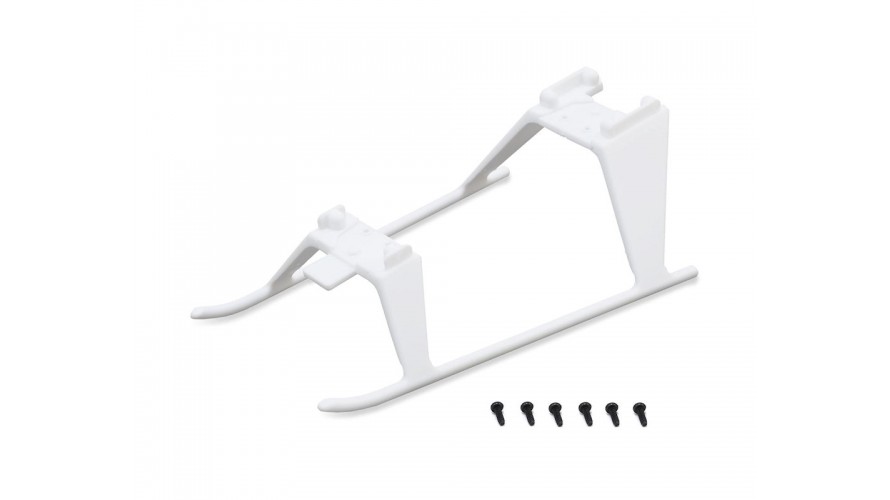 OXY3 Landing Gear White OSP-1218 by LYNX Heli Innovations