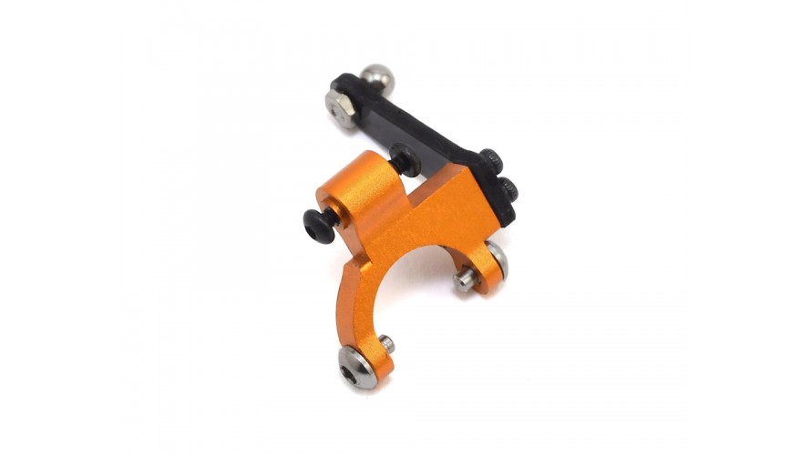OXY3 CNC Aluminum Tail Bell Crank Orange OSP-1140 by LYNX Heli Innovations