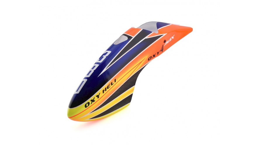 OXY4 MaxCanopy Scheme #1 Orange-Yellow-Blue OSP-1061 by LYNX Heli Innovations