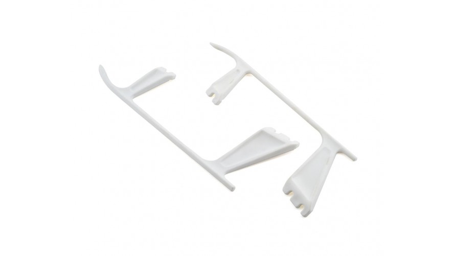 OXY4 Max Landing Gear Skid White OSP-1223-8 by LYNX Heli Innovations