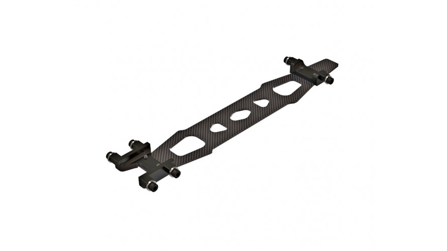 OXY4 Max Bottom Plate Set OSP-1224 by LYNX Heli Innovations