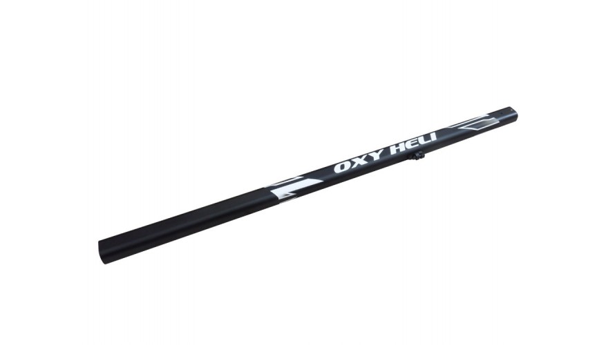 OXY5 E575 Tail Boom Black - White OSP-1422 by LYNX Heli Innovations