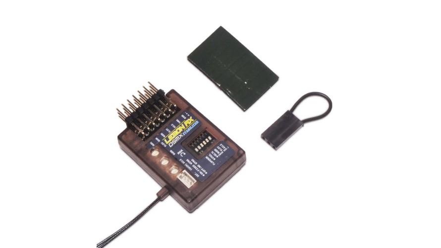 Rx Stabilizer 7 Channel Lemon DSMP Diversity Antenna DSMX Compatible End Pin LMN0033