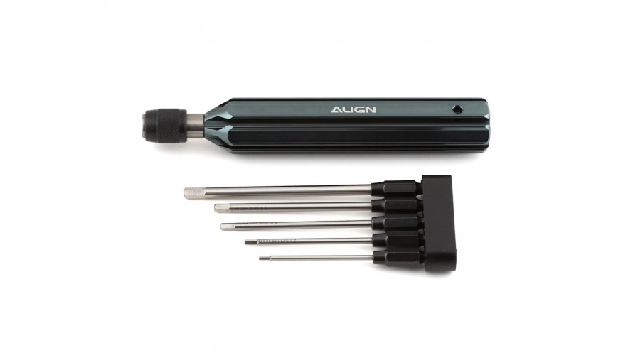 T-REX Screw Driver HOT00015 Quick Release 1.5mm, 2.0mm, 2.5mm, 3.0mm, and 4.0mm