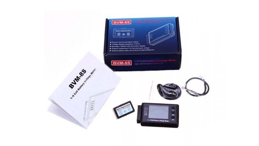 BVM 8S Battery Meter AOK-0003 by AOK