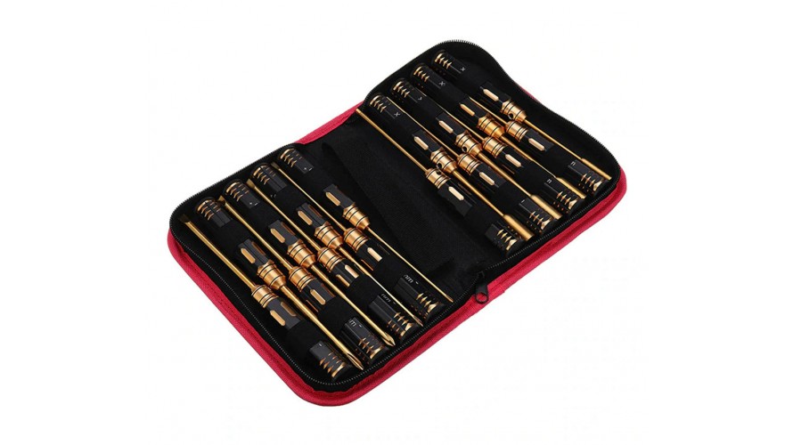 ATS RC Screwdriver Hex Socket Tool Kit 16 pcs ATS-2077