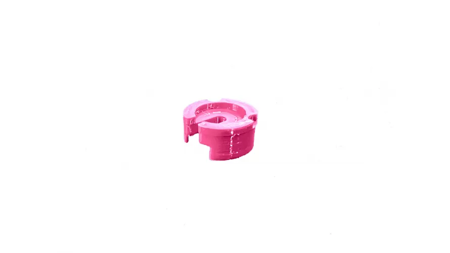 M2 OMP Hobby Swashplate Leveler - Pink ATS2106