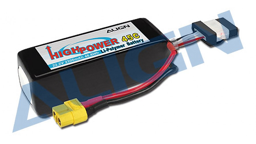 ALIGN T-REX Li-Po Battery 6S 2200mAh 45C HBP22009