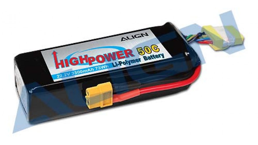 T-REX 3300mAh 50C 6S 22.2v Li-Po Battery