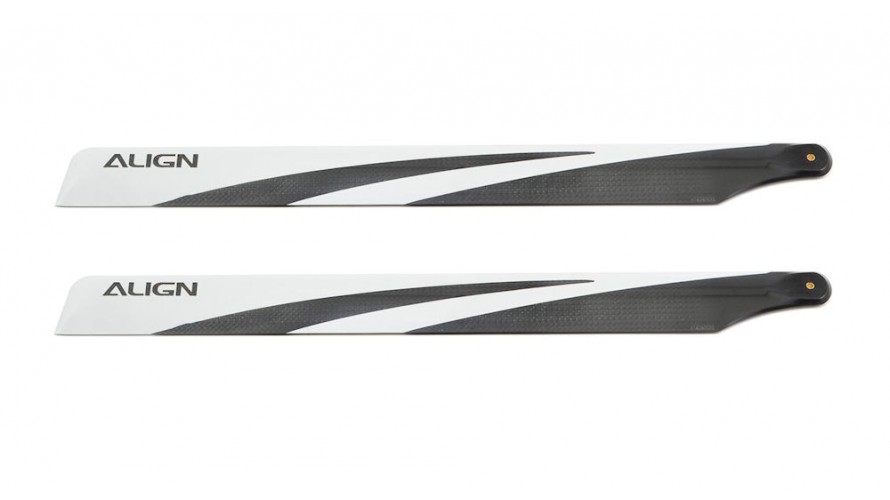 ALIGN T-REX 380 Carbon Fiber Blades - Black HD380A