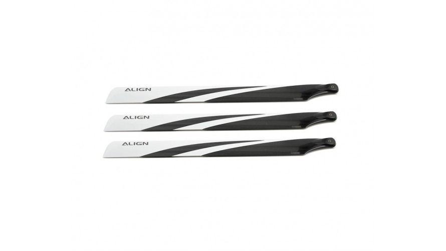 T-REX 520 Carbon Fiber Three Blade Set HD520D by Align