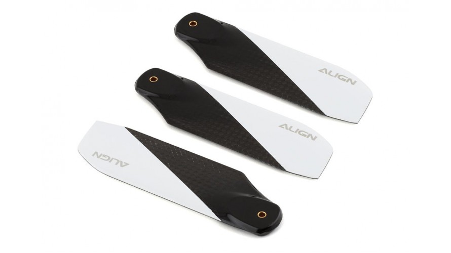 Align T-REX 105 Carbon Fiber Tail Three Blade Set HQ1050E